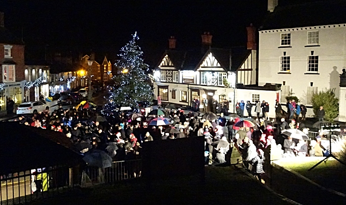 Carols in the Square - the audience on the Square