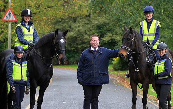 British Horse Society - Chelsea Shearer, Nikita Colbourne, Star, James Rayner, Niamh Harris, Branwen Howatson-Solberg, 'Turtle' (1)