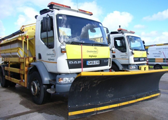 Cheshire East gritting fleet ready for winter