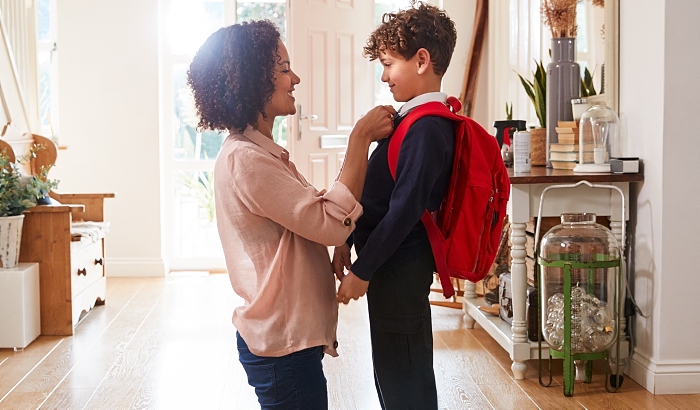 pupils - child preparing to go to school (1)