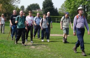 Wybunbury walk raises Marie Curie Cancer funds