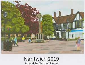 Artist Christian Turner produces Nantwich 2019 calendar