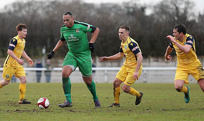 Clayton McDonald on the ball