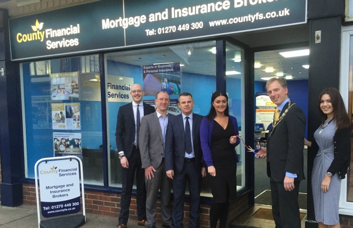 County Insurance, County Financial Services New Office in Nantwich