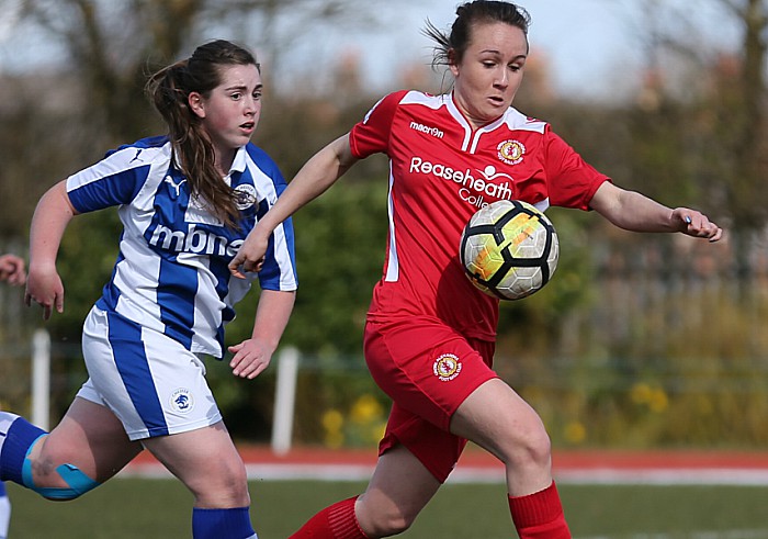 Crewe Alex Ladies vs Chester FC Women - Crewe on the attack