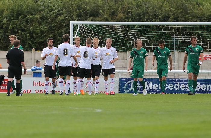 Crewe Alex score against Nantwich Town