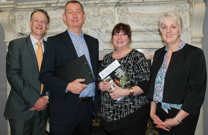 Crewe Arms Hotel sales manager Andrew Plimmer, interaction coach Mike Grocott, Chamber manager Jacqui Morris and Chamber events co-ordinator Daryl Williams