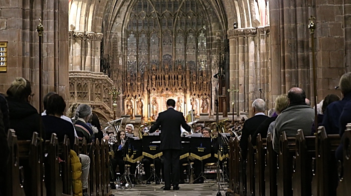 Crewe Brass perform at the concert (1)