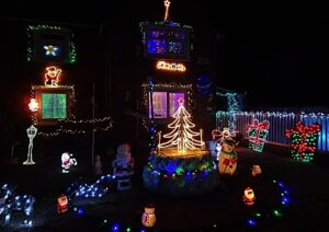 Crewe and Nantwich householders add sparkle to their Christmas homes