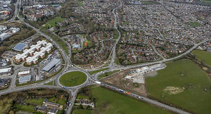 Crewe Green Roundabout