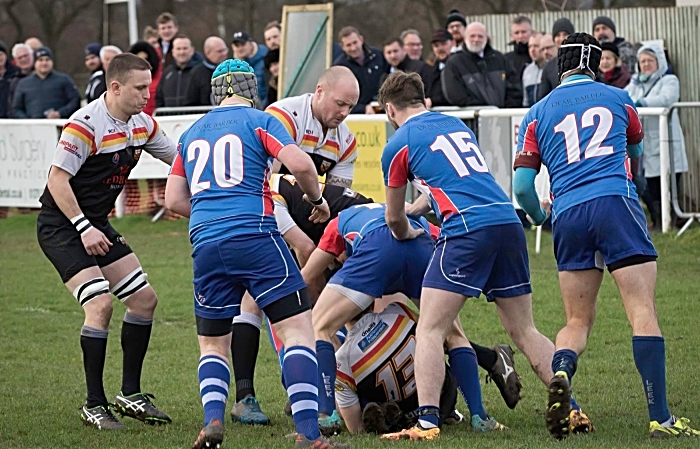 Crewe & Nantwich RUFC 1sts rugby v Leek 3