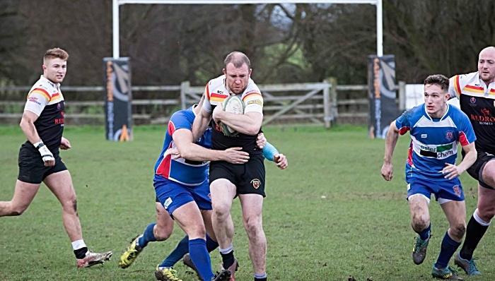 Crewe & Nantwich RUFC 1sts rugby v Leek 6