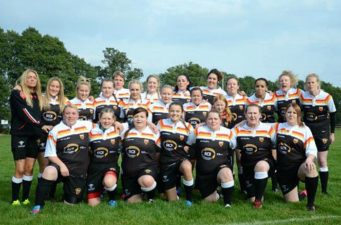 Crewe & Nantwich RUFC ladies team