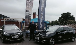 Gateway Peugeot balloon challenge raises cash for Nantwich groups