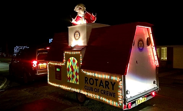 Crewe Rotary Santa's Float