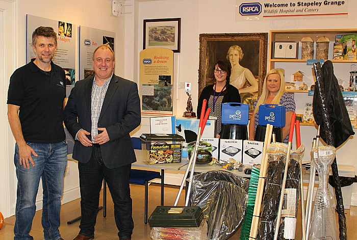 Crystal Legal Services firm donates to RSPCA Stapeley Grange