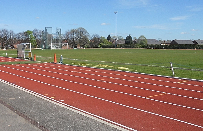 Cumberland Arena track - athletics