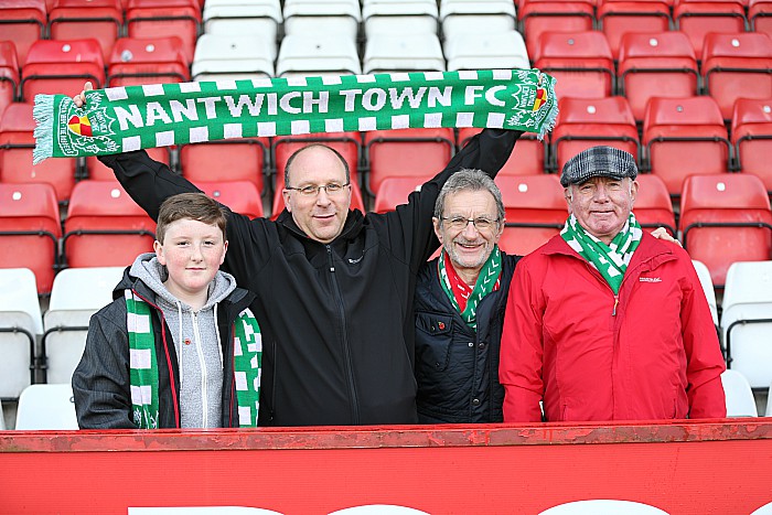 Dabbers fans enjoy the atmosphere before the game