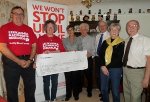 Nantwich Saturday Night Dancers raise £1,000 for leukaemia research