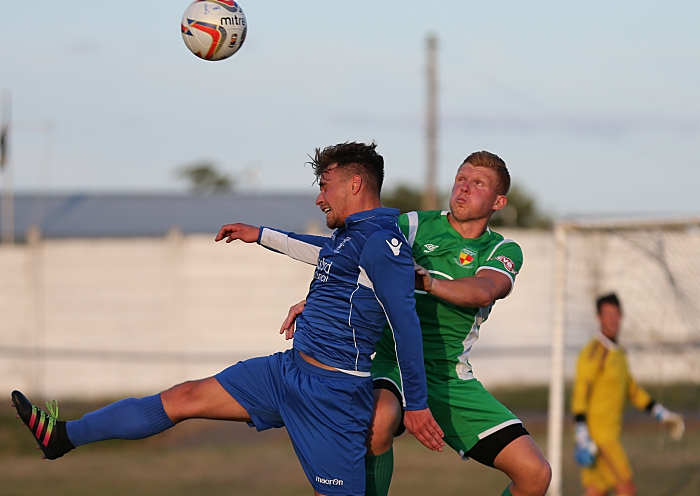 Danny Glover eyes the ball (1)