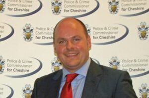 funding - David Keane, cheshire police crime commissioner