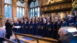 Tarporley Decibellas choir launch Italian Tour programme