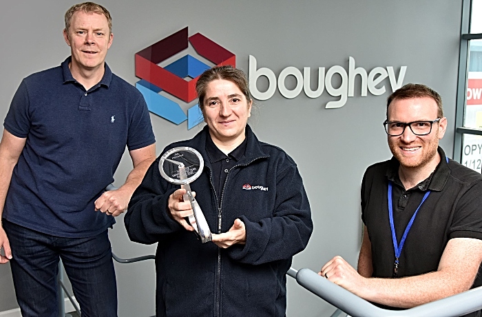 Dimka Ivanova - boughey driver wins award