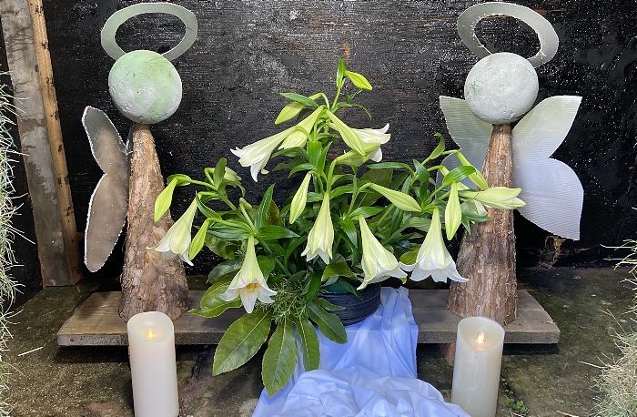 Easter Sunday - open Easter Tomb interior (1)