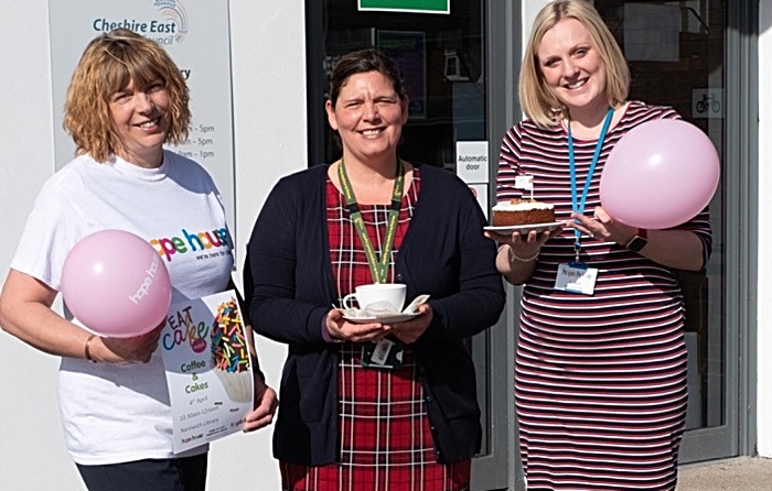 Eat cake photo nantwich library (1)