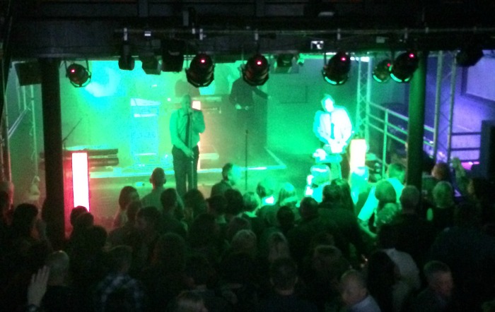 Electro 80s perform at The Studio Nightclub & Music - one of venues at Nantwich Jazz festival