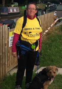 Emma and Timo set off from Nantwich to Llangollen