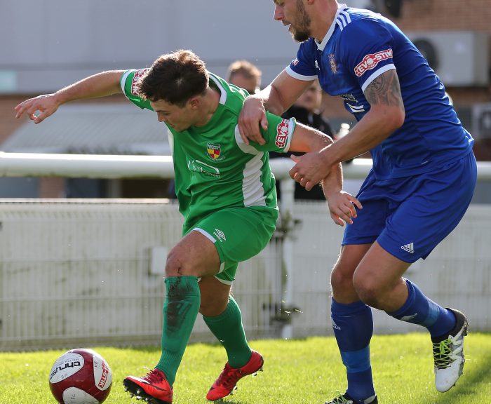 Nantwich Town against Farsley Celtic