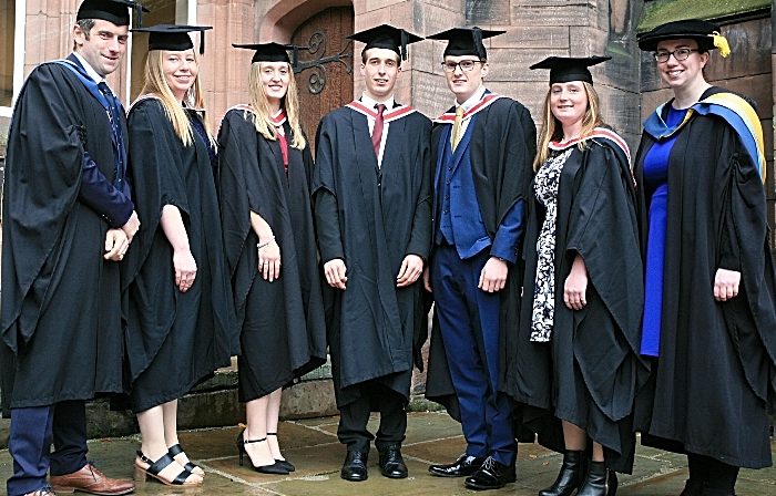 FD Agric Mark Biddulph, Becky Hassall, Georgia Richardson, Nathan Critchlow, Elliot Haram, Zoe Lemarechal, Cara Campbell (1)