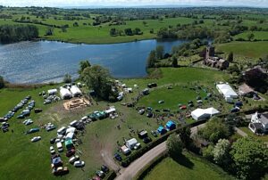 Marbury Merry Days fair aerial view