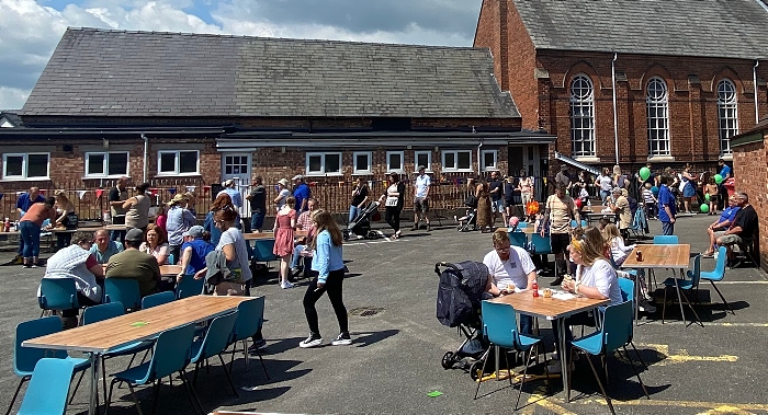 Family BBQ behind the Village Hall (1)