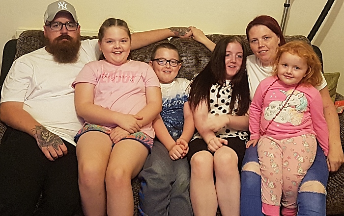 Family photograph - e-cigarette fire in Crewe home