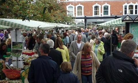 Farmers Market in Nantwich