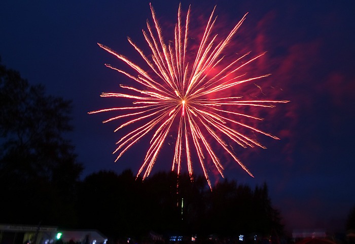 Fireworks display