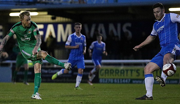 First Nantwich goal - Steve Jones tucks it home