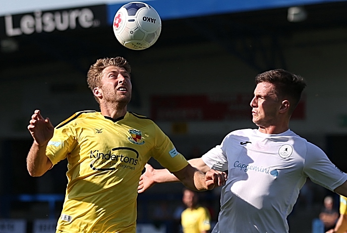 First-half - James Lawrie eyes the ball (1)