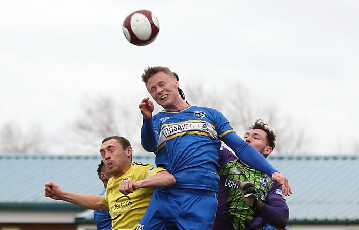 First-half - Joel Stair fights for the ball (2) (1)