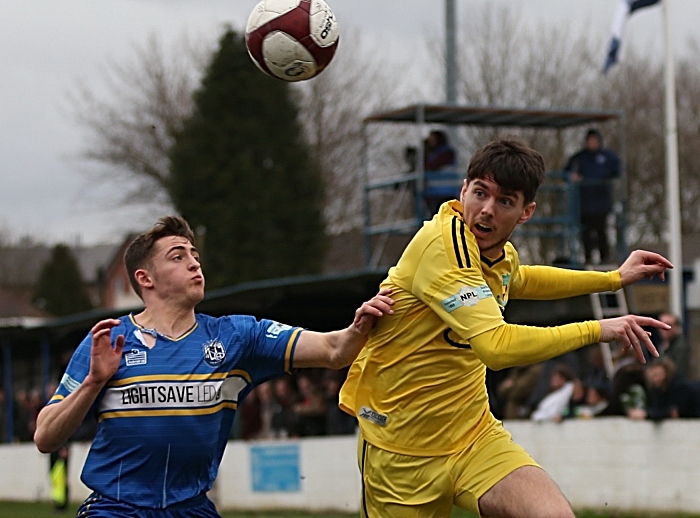 First-half - Matty Devine eyes the ball (2) (1)