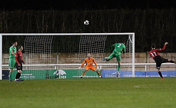 First-half - Mickleover shot is over the bar (1)