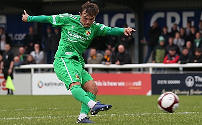 First-half - Sean Cooke shoots at goal (2) (1)