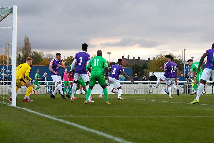 First-half - first Nantwich goal - Sean Cooke with a brilliant finish v Grantham