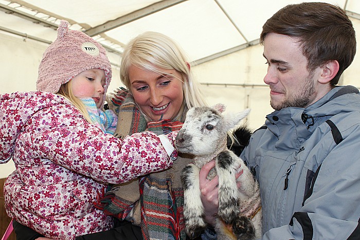 Fleur Edmunds and Mum Alicia from nantwich with undergrad Adam Kean