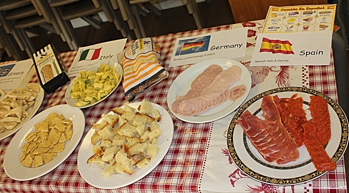 Food from around the globe was tasted (1)