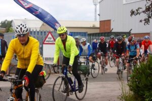 150 cycle their way to £5,000 for Foundation Rides charity