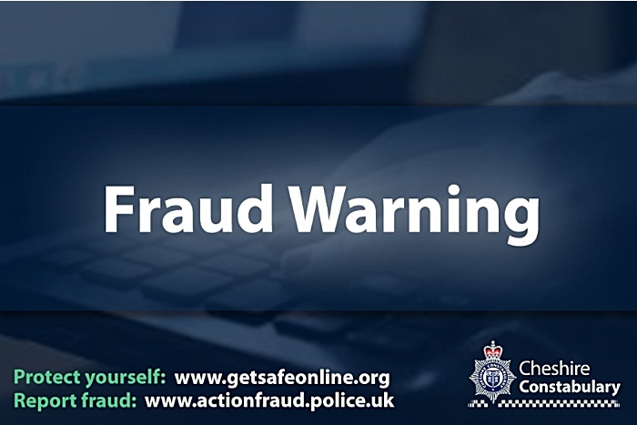 Fraud warning by Cheshire Police