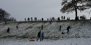 Winter freeze hits Crewe and Nantwich – in pictures